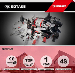 RT-1206K Пневмошлифовальная машина 1/4", (16пр.)